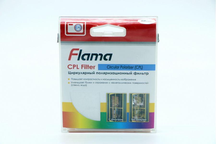 Светофильтр Flama DLP CPL 62mm