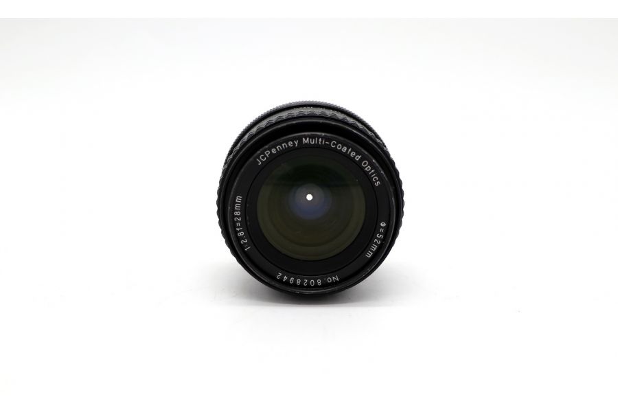 JCPenney 28mm f/2.8 Multi-Coated Optics