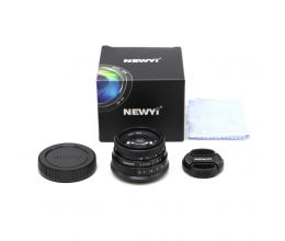 Newyi 35mm f/1.6 II Black Micro 4/3