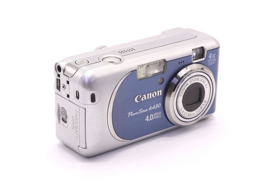 Canon PowerShot A430 синий