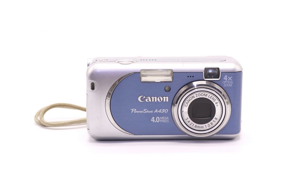 Canon PowerShot A430 синий
