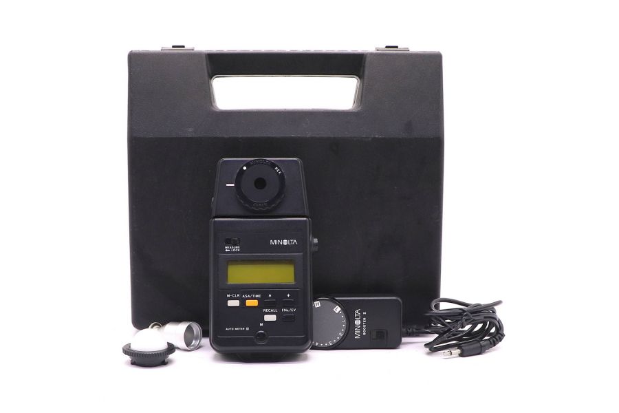 Экспонометр Minolta Auto Meter III + Minolta Booster II