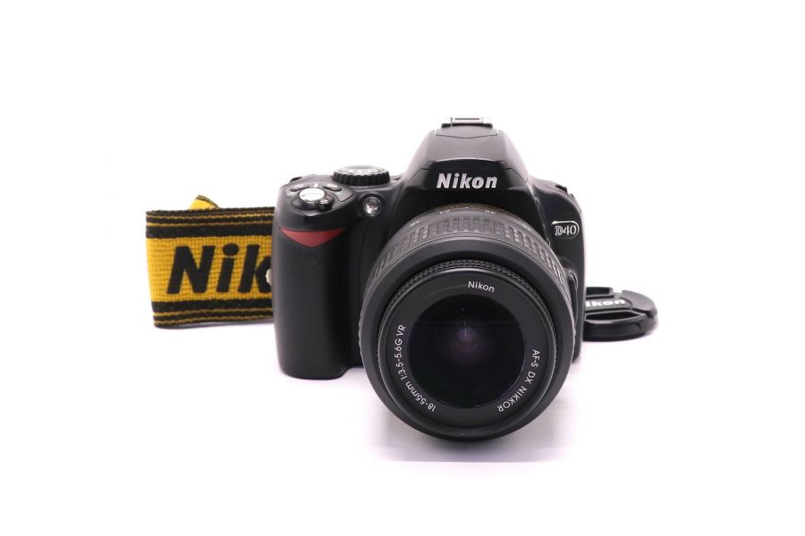 Nikon D40 kit (пробег 3710 кадров)