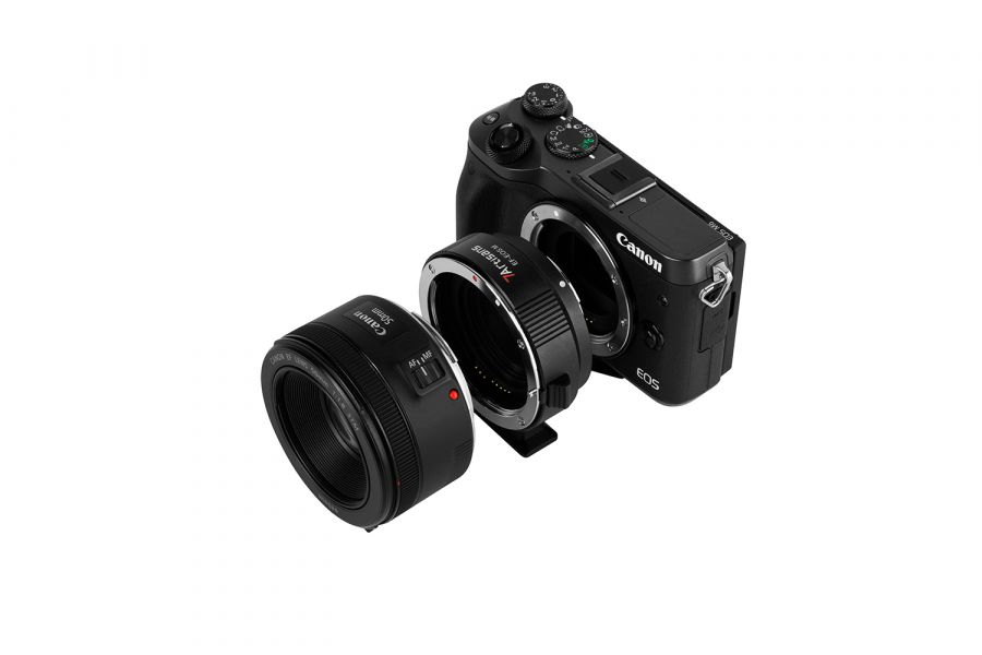 Автофокусный адаптер 7Artisans Canon EF-Canon EOS M