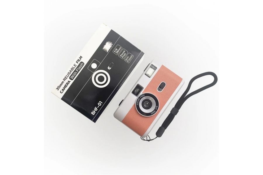 Пленочная камера BHF-01 бело-розовый