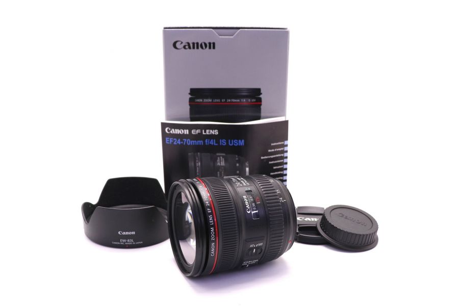 Canon EF 24-70mm f/4L IS USM в упаковке (Japan)