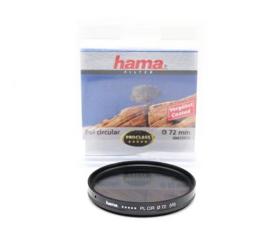 Светофильтр Hama PL CIR 72mm (VII)