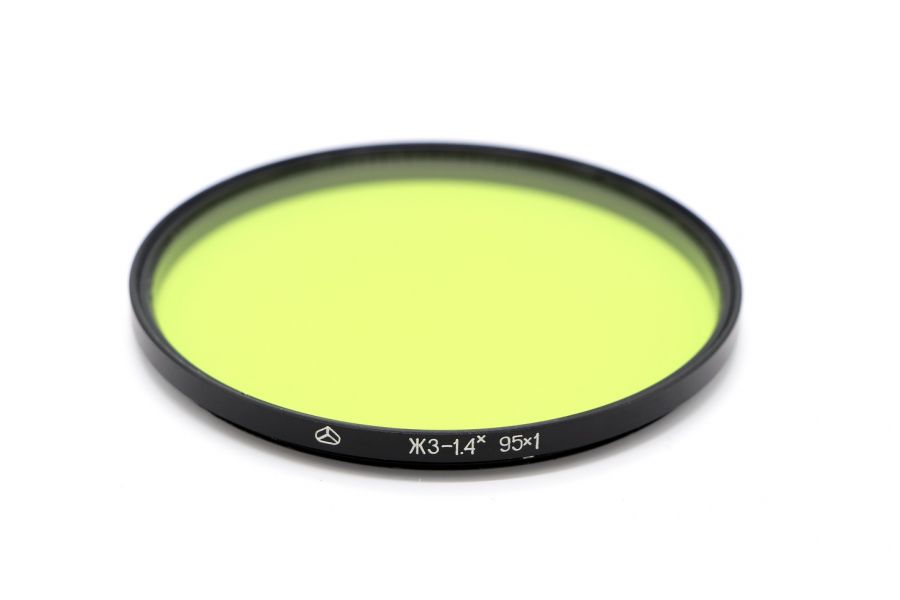 Светофильтр ЖЗ-1,4х 95x1