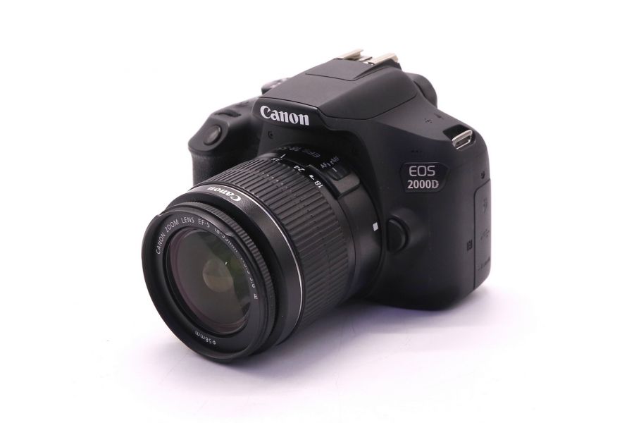 Canon EOS 2000D kit (пробег 23600 кадров)
