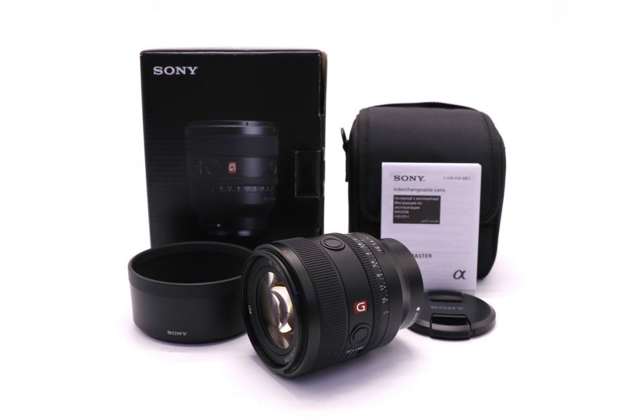 Sony FE 50mm f/1.4 GM в упаковке