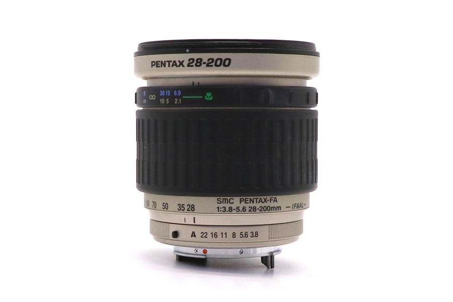 Pentax-FA SMC 28-200mm f/3.8-5.6 IF&AL серебристый