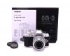 Olympus OM-D E-M10 Mark III kit silver в упаковке (пробег 26005 кадров)