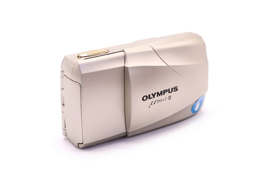 Компактный плёночный Olympus mju II в упаковке