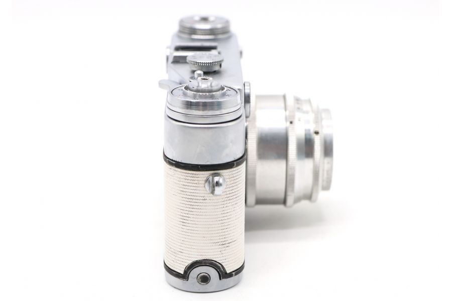 Редчайший Зоркий 5 + Индустар-50 белый (КМЗ, 1958г.)