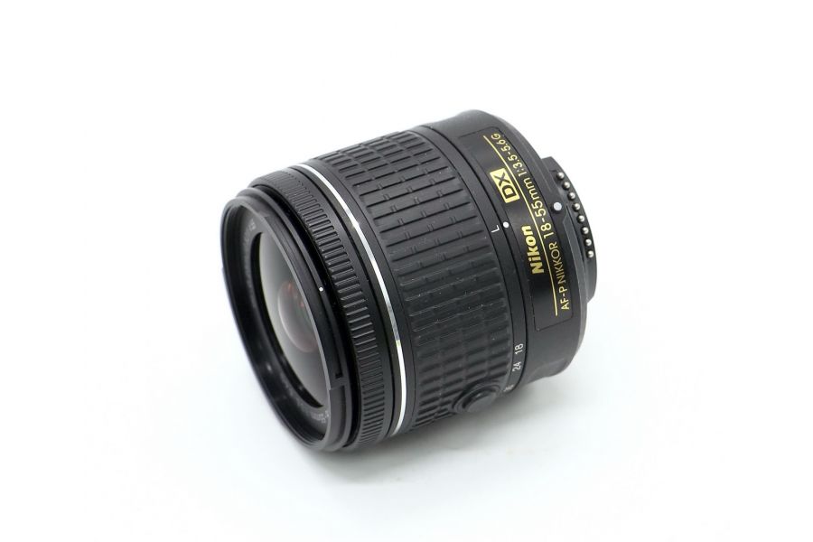 Nikon 18-55mm f/3.5-5.6G AF-P VR DX Nikkor в упаковке (Thailand, 2020)