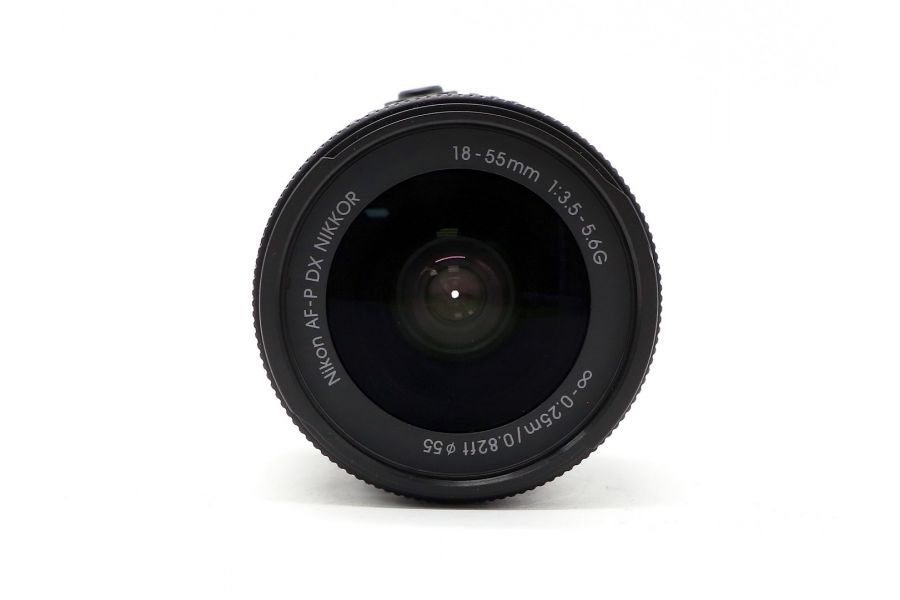 Nikon 18-55mm f/3.5-5.6G AF-P VR DX Nikkor в упаковке (Thailand, 2020)