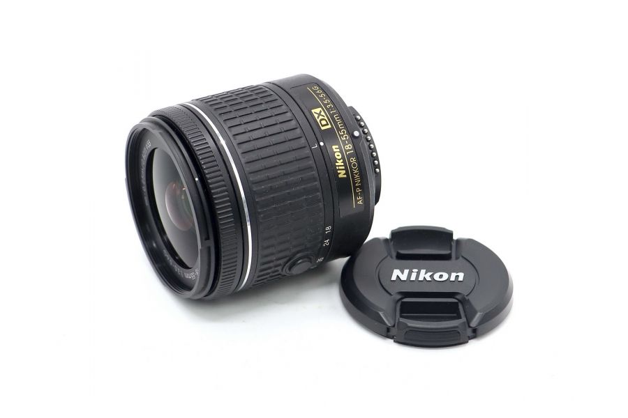 Nikon 18-55mm f/3.5-5.6G AF-P VR DX Nikkor в упаковке (Thailand, 2020)