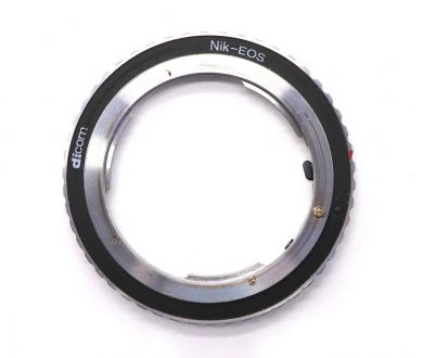 Купить Переходник Nikon F - Canon EOS (China) Переходник Nikon F - Canon EOS (China)