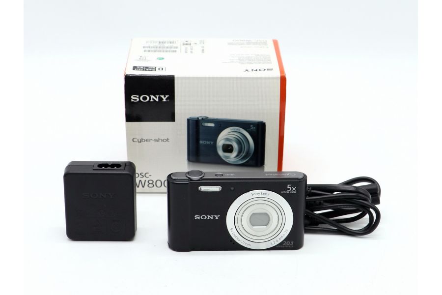 Sony Cyber-shot DSC-W800 в упаковке