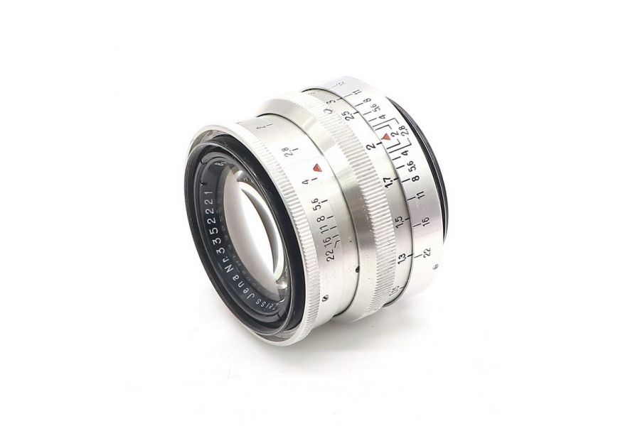 Biotar 2/58 T M42 CZJ 17-ти лепестковый silver