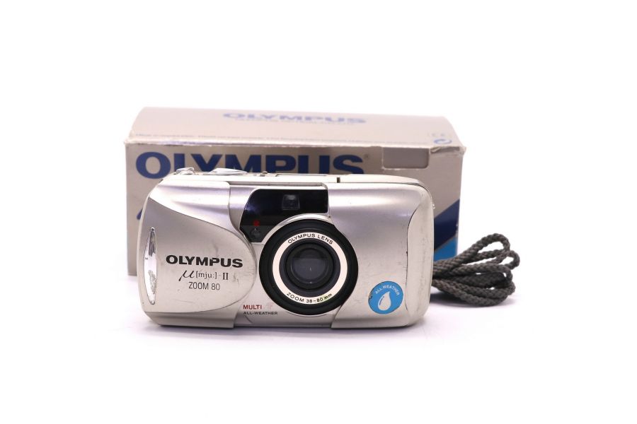 Olympus mju II zoom 80 в упаковке б.