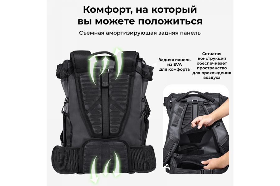 Рюкзак Ulanzi BT01 Business Travel 25.5L B001 (порез)