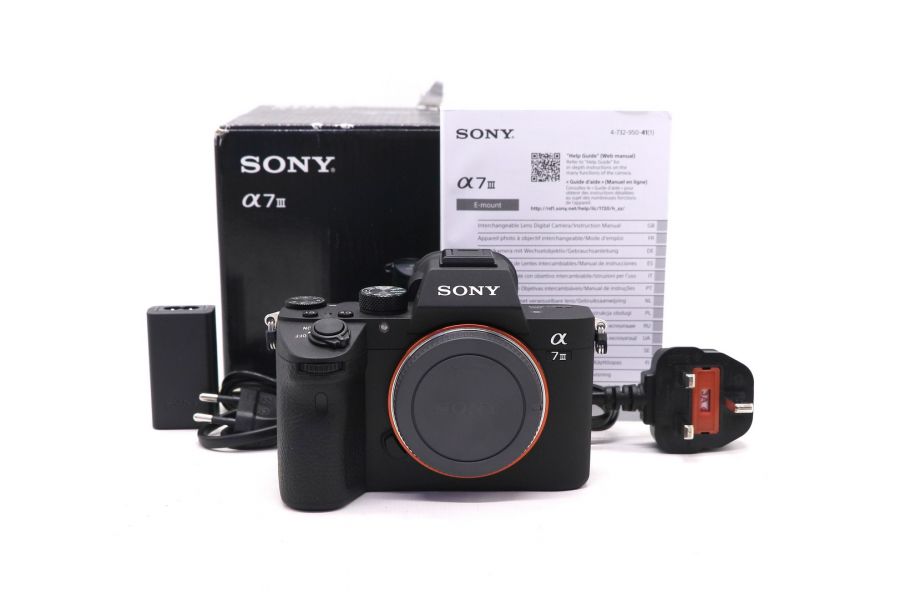 Sony A7III ILCE-7M3 body в упаковке (пробег 345 кадров)
