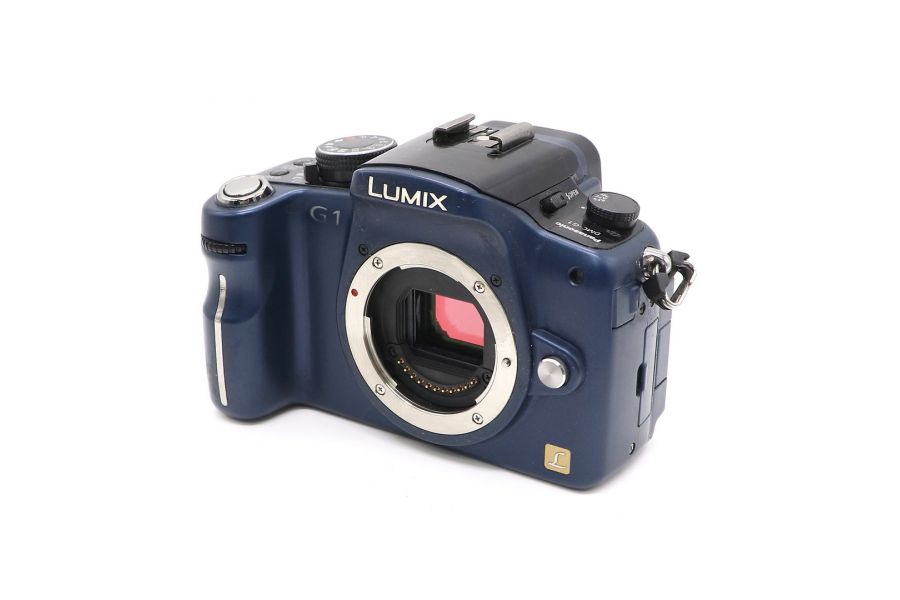 Panasonic Lumix DMC-G1 blue body 