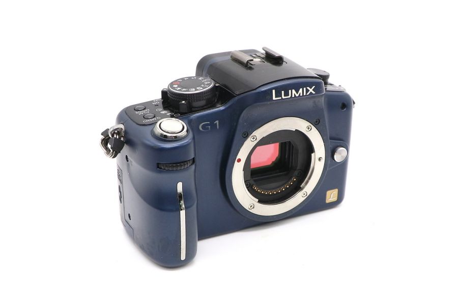 Panasonic Lumix DMC-G1 blue body 