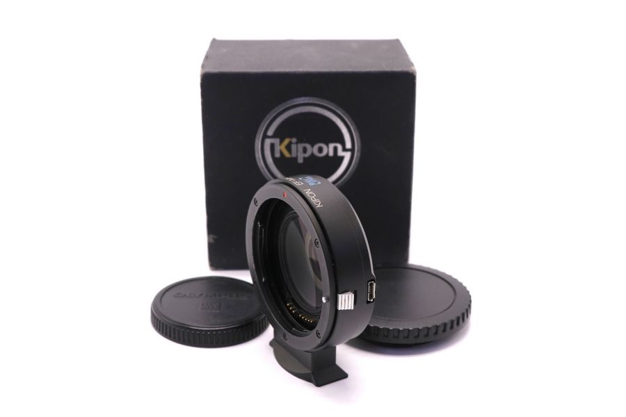 Адаптер Kipon AF 0,7 EF-MFT в упаковке