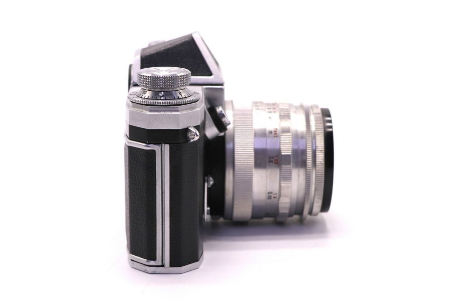 Praktina FX + Biotar 2/58 (Germany, 1955)