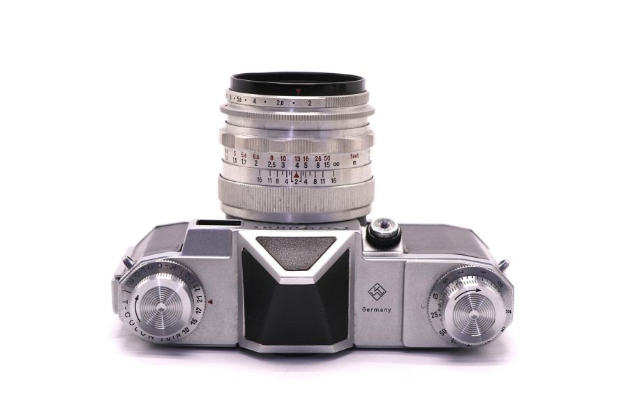 Praktina FX + Biotar 2/58 (Germany, 1955)