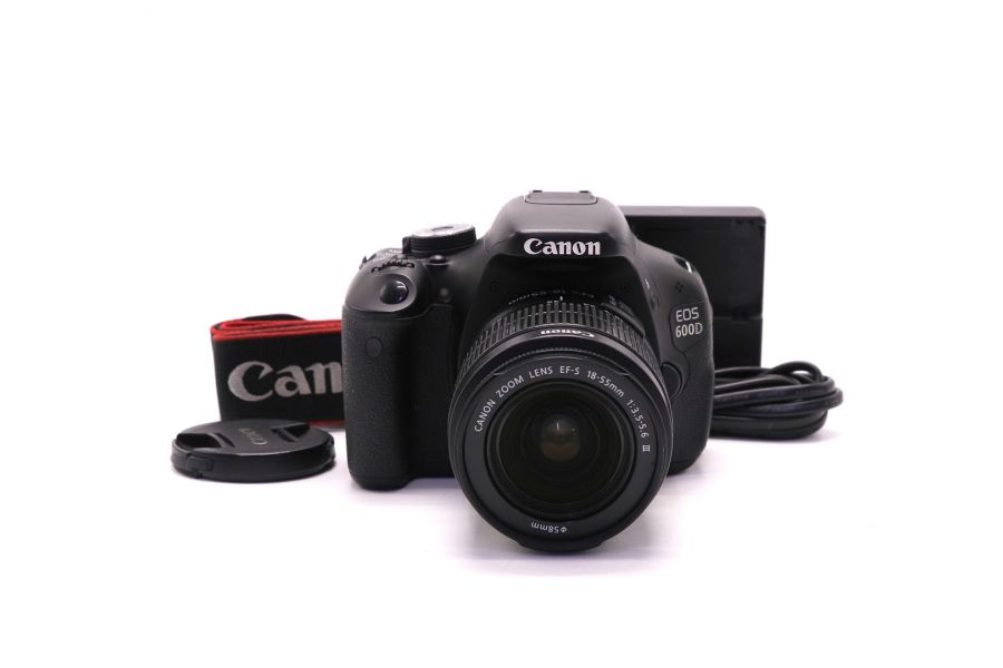 Canon EOS 600D kit (пробег 7140 кадров)