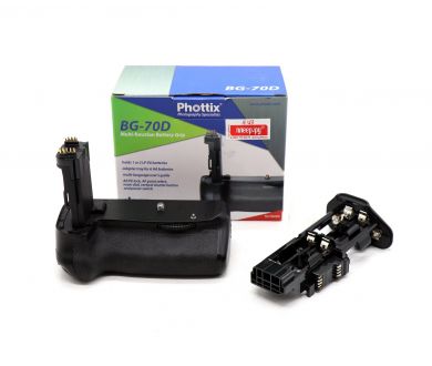 Батарейная ручка Phottix BG-70D в упаковке