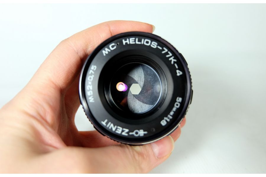 Редкость Гелиос-77К-4 МС 1.8/50 (новый)