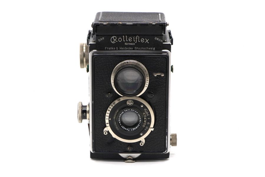 Фотоаппарат Rolleiflex + Tessar 3.5/75mm неисправный