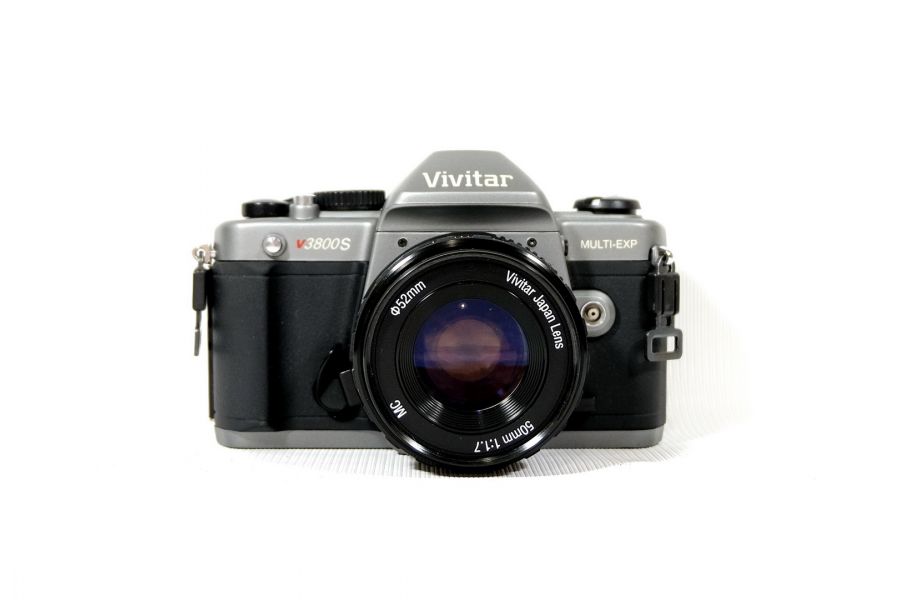 Vivitar V3800s + Vivitar MC 1.7/50 (Japan, 2002)