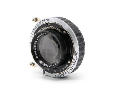 Compur-Rapid + Triotar 3.5/75mm CZJ