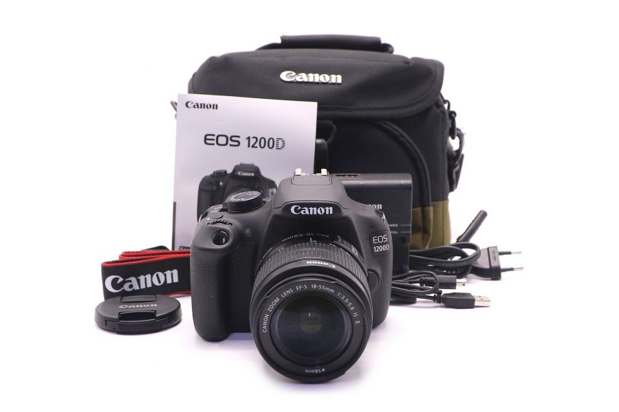 Canon EOS 1200D kit (пробег 750 кадров)