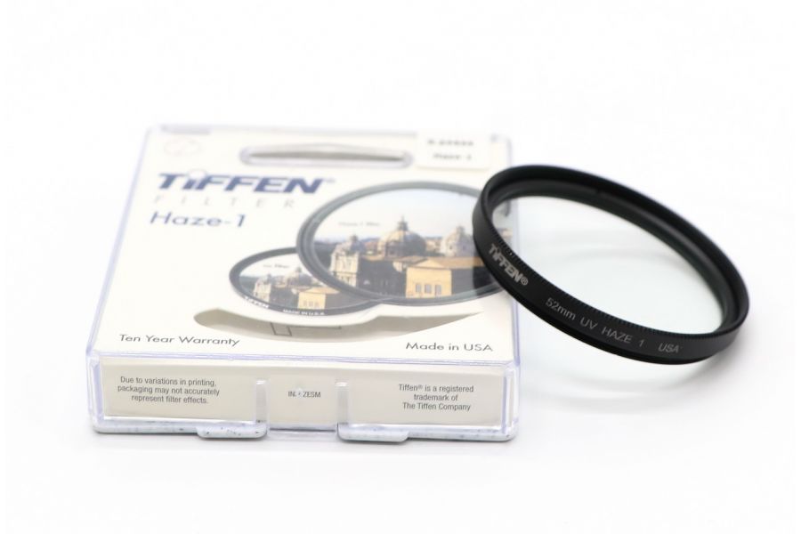 Светофильтр Tiffen 52mm UV Haze 1 USA