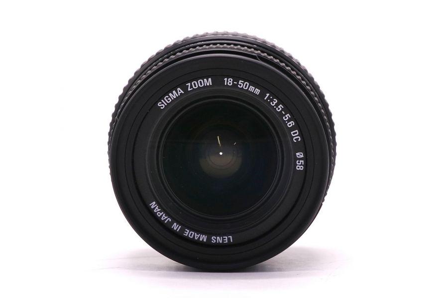 Sigma AF 18-50mm F3.5-5.6 DC for Pentax K (Japan, 2004)