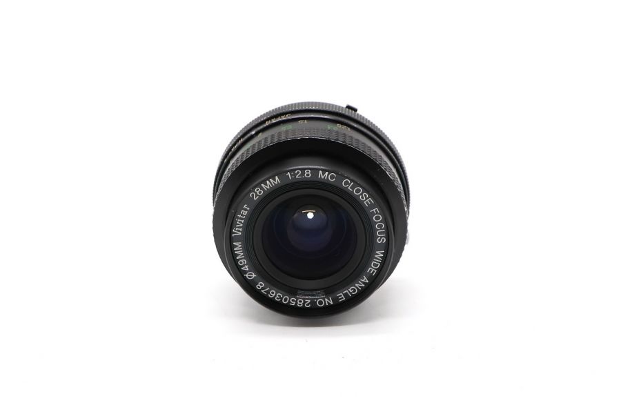 Vivitar 28mm/2,8 MC Close focus wide angle