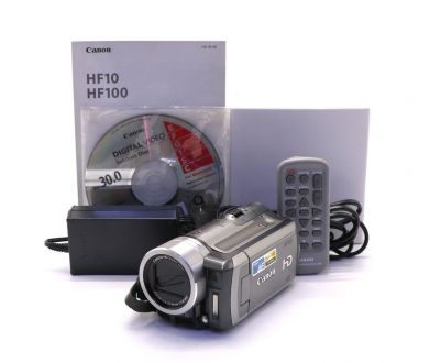 Видеокамера Canon HF100 в упаковке