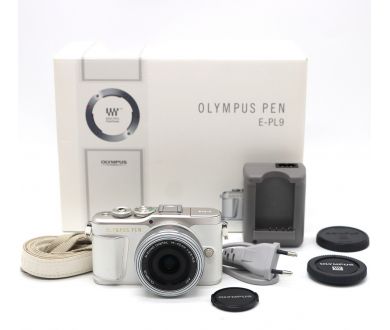 Olympus Pen E-PL9 kit в упаковке (пробег 8345 кадров)