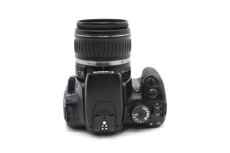 Canon EOS 400D kit 18-55mm f/3.5-5.6 II в упаковке