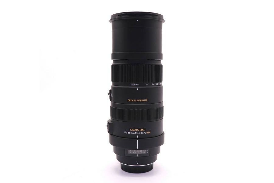 Sigma 150-500mm f/5-6.3 DG APO OS HSM for Pentax (Japan, 2008)