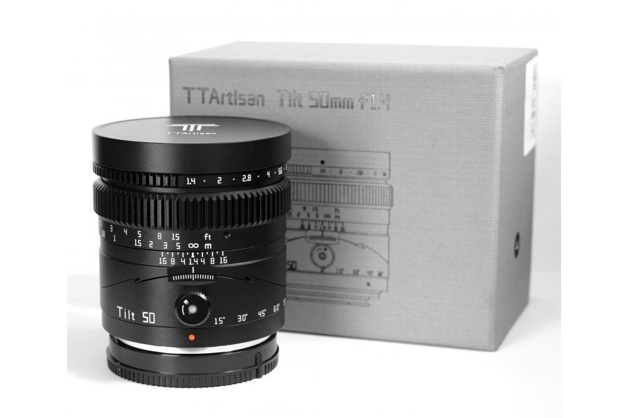 TTartisan 50mm F1.4 Tilt Full Frame для Canon EOS R