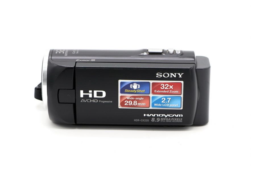 Видеокамера Sony HDR-CX220E в коробке
