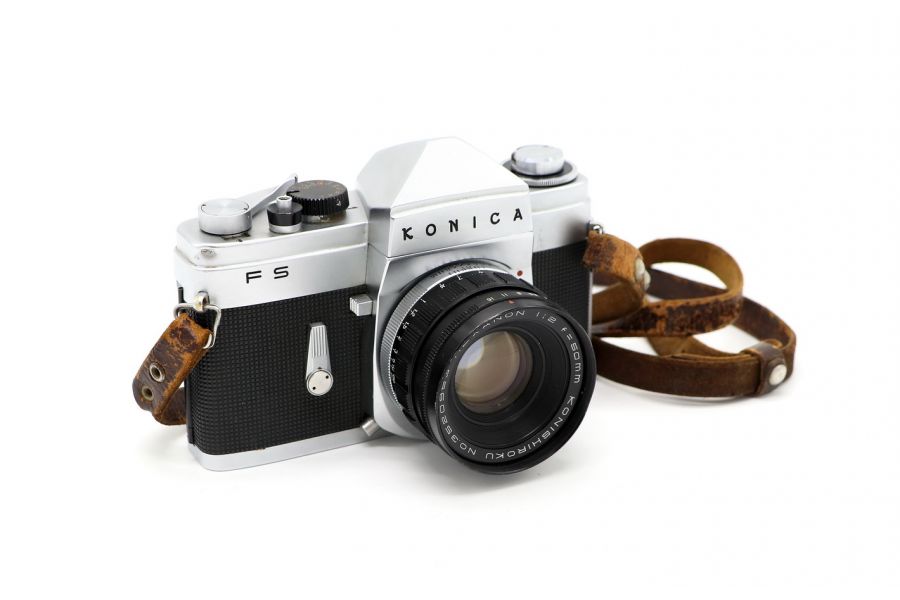 Konica FS + Hexanon 2/50mm (Japan)