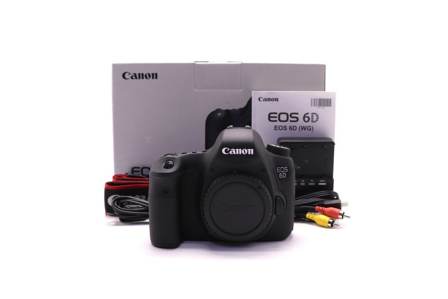 Canon EOS 6D body в упаковке (пробег 403 кадров)